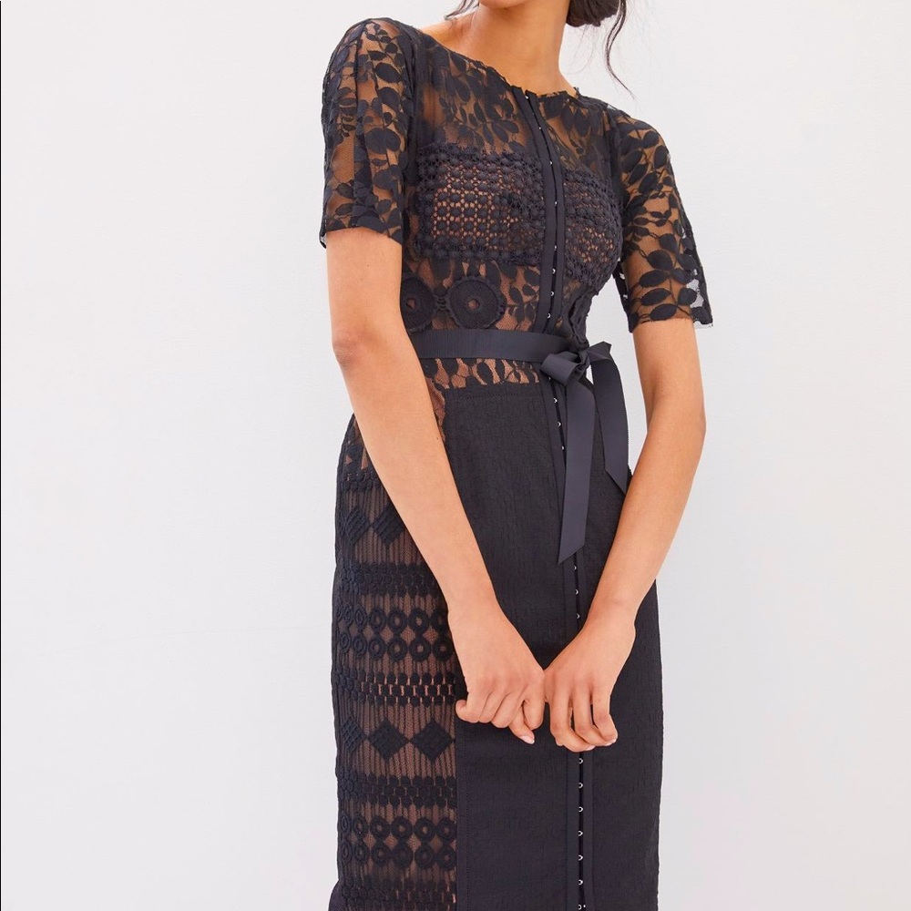 Anthropologie Byron Lars Beguile Black Midi 8